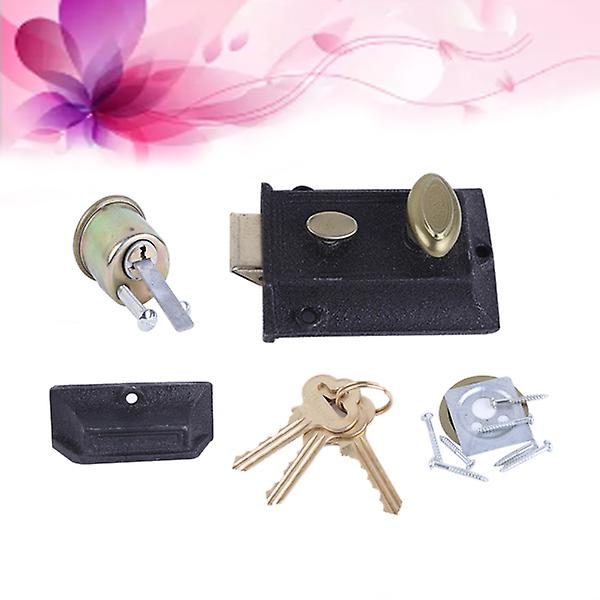 1pc Door Lock Outer Door Lock Anti theft Lock Cast Iron Vintage Durable Wearpro Carousel 4