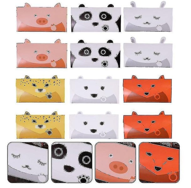 12pcs Cartoon Greeting Cards Greeting Cards Cartoon Letter Paper Cartoon Invita Carousel 2