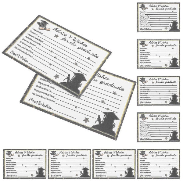 20pcs Graduation Themed Greeting Cards Decorative Graduation Seasons Cards Grad Carousel 5