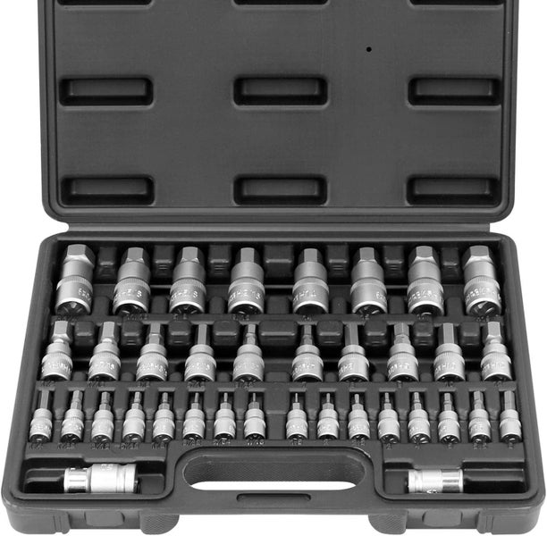 Steel Hex Bit 36pc Steel Socket Set Carousel 1