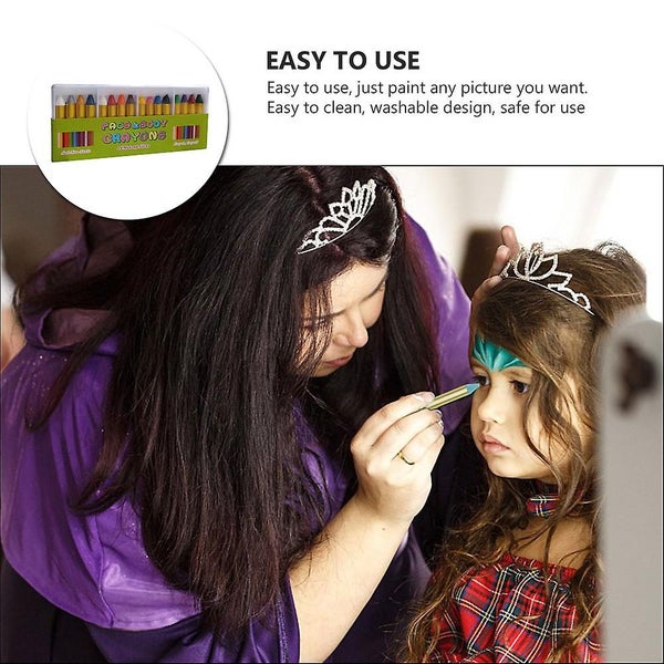 Kids Makeup Set Kids Face Paint Toddler Crayons Face Painting Kits Kids Body Pa Carousel 2