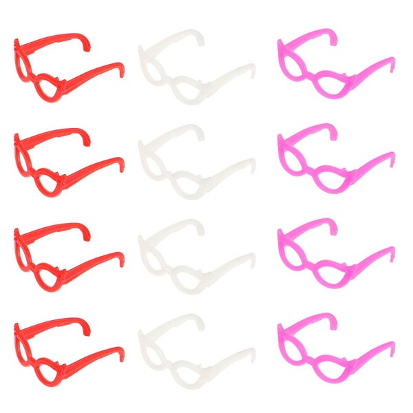 60pcs Mini Doll Sunglasses Doll Costume Dress up Sunglasses Doll Eyeglasses Pro Carousel 1