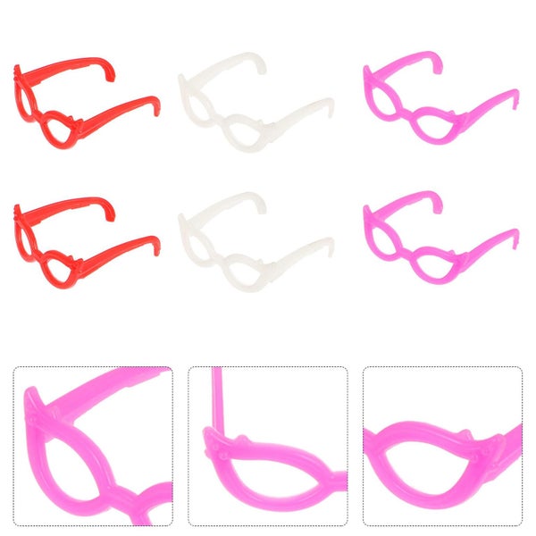 60pcs Mini Doll Sunglasses Doll Costume Dress up Sunglasses Doll Eyeglasses Pro Carousel 2