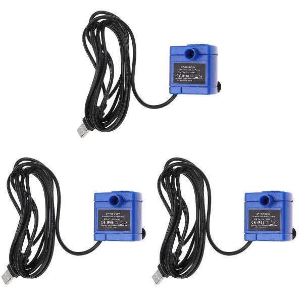3pcs Pet Fountain Pump Submersible Water Pump Pet Water Dispenser Water Pump Wa Carousel 1