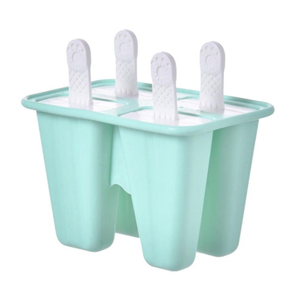 4 cell Ice Cube Tray Mini Icecube Tray Popsicles Molds Ice Cream Popsicle Moul Carousel 1