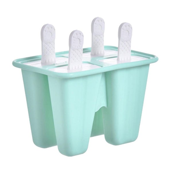 4 cell Ice Cube Tray Mini Icecube Tray Popsicles Molds Ice Cream Popsicle Moul Carousel 5