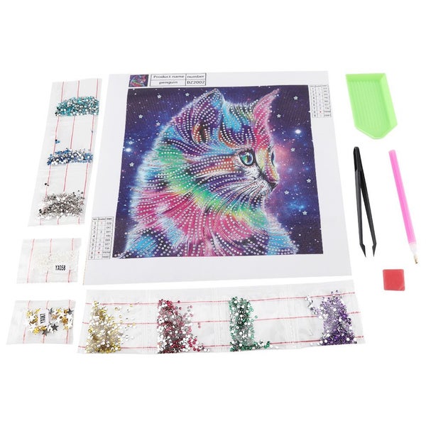 Rhinestones Diamond Painting Kit 5D Diamond Painting Full Drill Diamond Painting Carousel 3