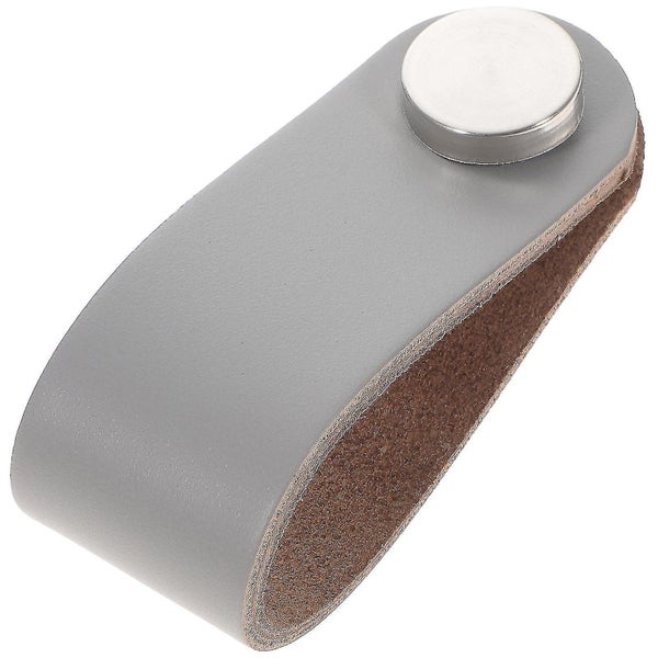 Leather Pull Cabinet Drawer Pull Dresser Pull Handle Wardrobe Cupboard Door Han Carousel 1