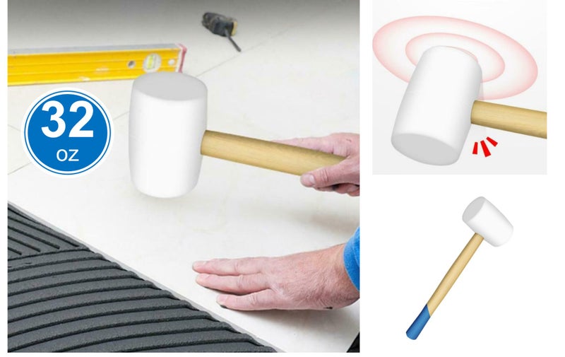 NEW new Rubber Hammer Mallet Leather Craft Jewellery *Sale NOW* Carousel 1