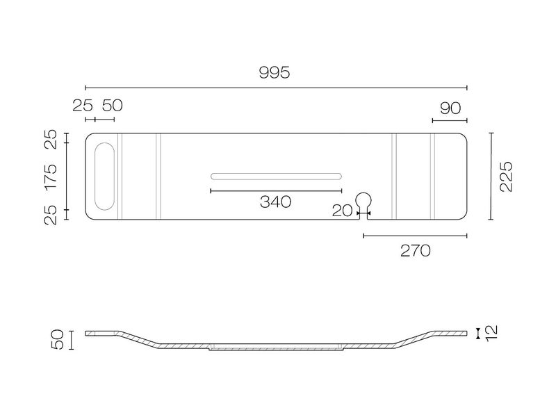 Niagara Solid Surface Bath Rack *Run Out Model* Was $999 Carousel 2