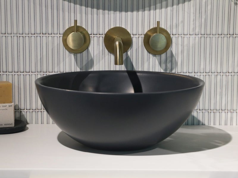 Cyprus Vessel Basin in Cool Black *Run Out Model* Was $799 Carousel 2