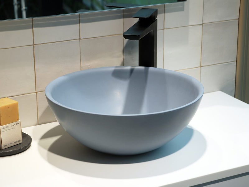 Cyprus Vessel Basin in Steel Blue *Run Out Model* Was $799 Carousel 1