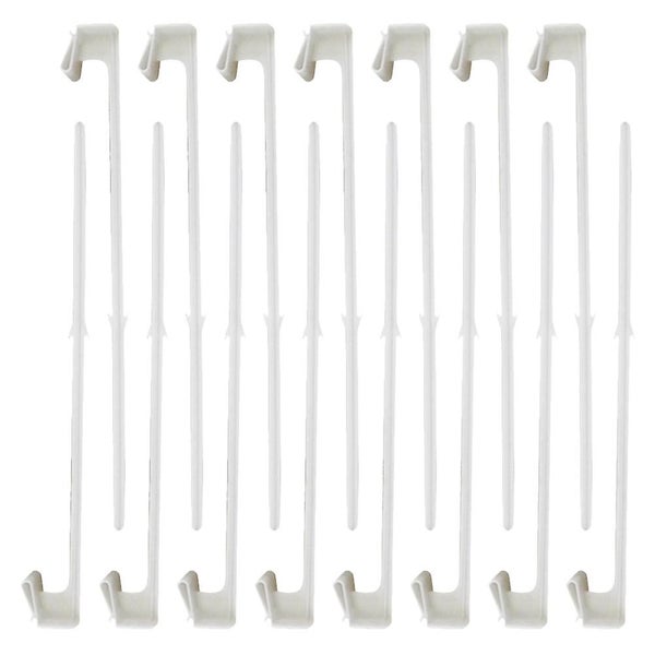 15pcs Car Window Flagpoles Flag Holder Vehicle Window Flag Racks Without Flag Carousel 1