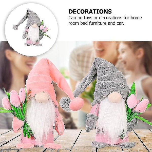 1pc Long Hat Doll Decoration Faceless Doll Kid Lovely Doll Toy Home Ornament Carousel 2