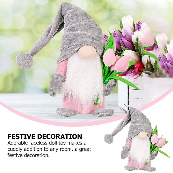 1pc Long Hat Doll Decoration Faceless Doll Kid Lovely Doll Toy Home Ornament Carousel 3