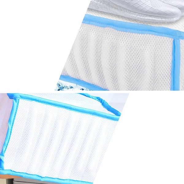 White Sneaker Washing Machine Bag Shoe Dryer Bag Sock Laundry Bag Sneaker Clean Carousel 2