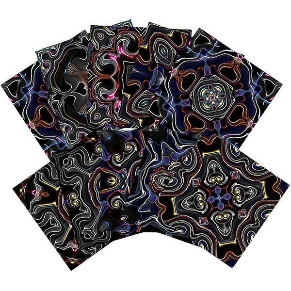 10pcs Vintage Style Tile Stickers Tile Decals Kitchen Peel And Stick Wall Tile Carousel 1