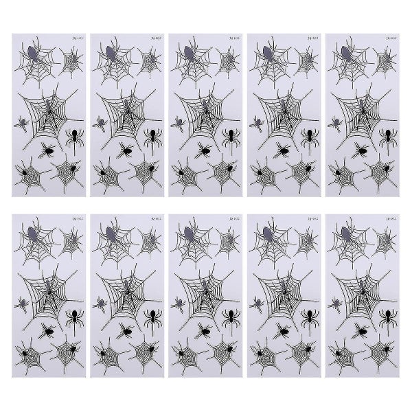 10pcs Waterproof Temporary Stickers Tattoo Decal Tattoo Sticker Tattoo Stickers Carousel 1