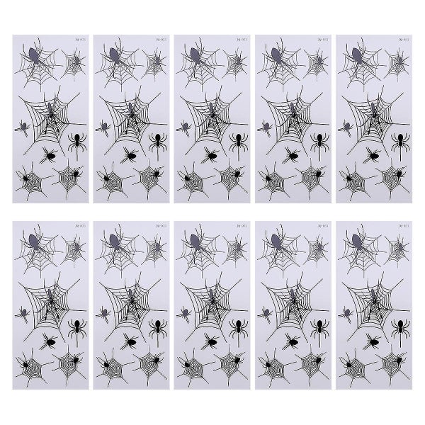 10pcs Waterproof Temporary Stickers Tattoo Decal Tattoo Sticker Tattoo Stickers Carousel 2