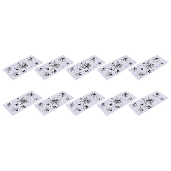 10pcs Waterproof Temporary Stickers Tattoo Decal Tattoo Sticker Tattoo Stickers Carousel 3
