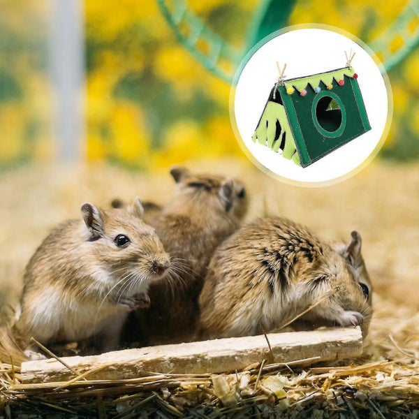 Rabbit Toys Bunnies Small Animal Hideout Hamster Bed Cushion Hamster House Bed Carousel 2