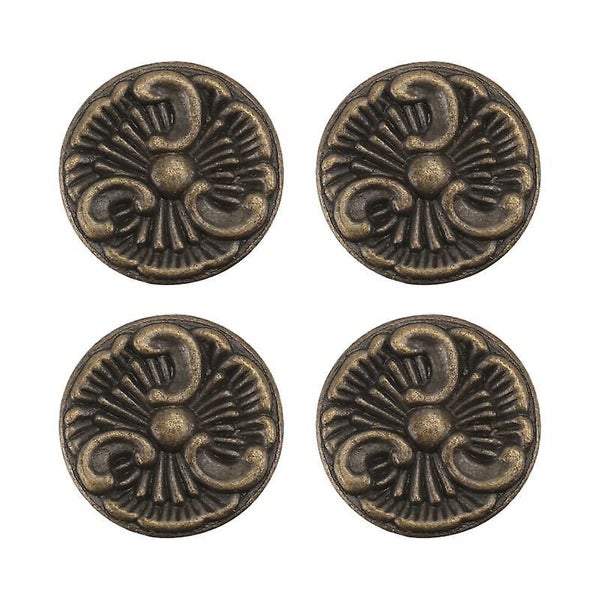 4pcs Antique Handles Retro Furniture Accessories Decorative Knobs For Cabinet D Carousel 2