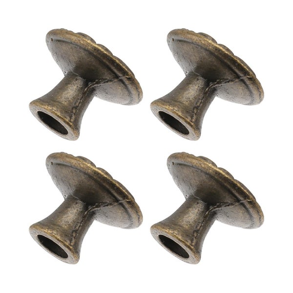 4pcs Antique Handles Retro Furniture Accessories Decorative Knobs For Cabinet D Carousel 3
