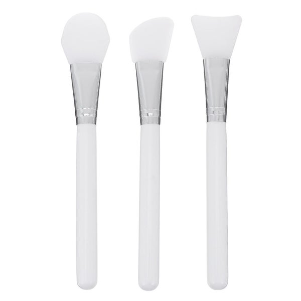 3 Pcs Cosmetology Kit Lip Brushes Makeup White Makeup Brushes Professional Make Carousel 1