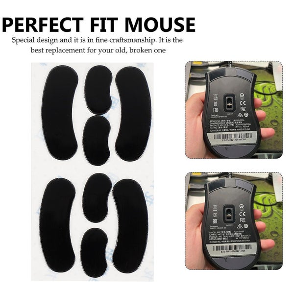 2 Sets Mouse Glide Compatible For Rival 300 Silicone Mouse Foot Sticker Pad Carousel 2