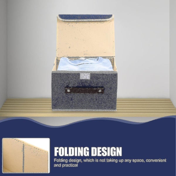 Household Foldable Clothes Storage Box Clothes Organizer Bedroom Wardrobe Stora Carousel 3