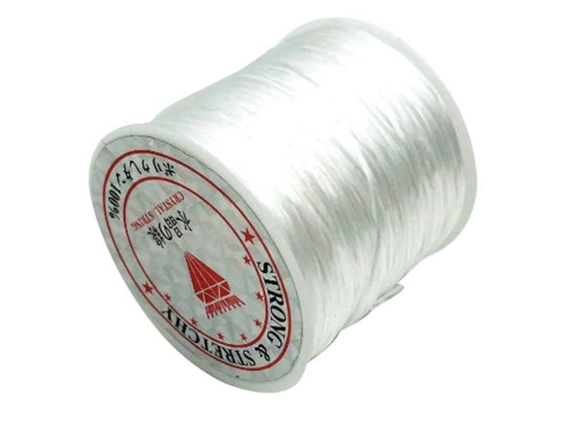 60m Roll Elastic Beading Thread 0.8mm Width For Jewelry DIY Carousel 2