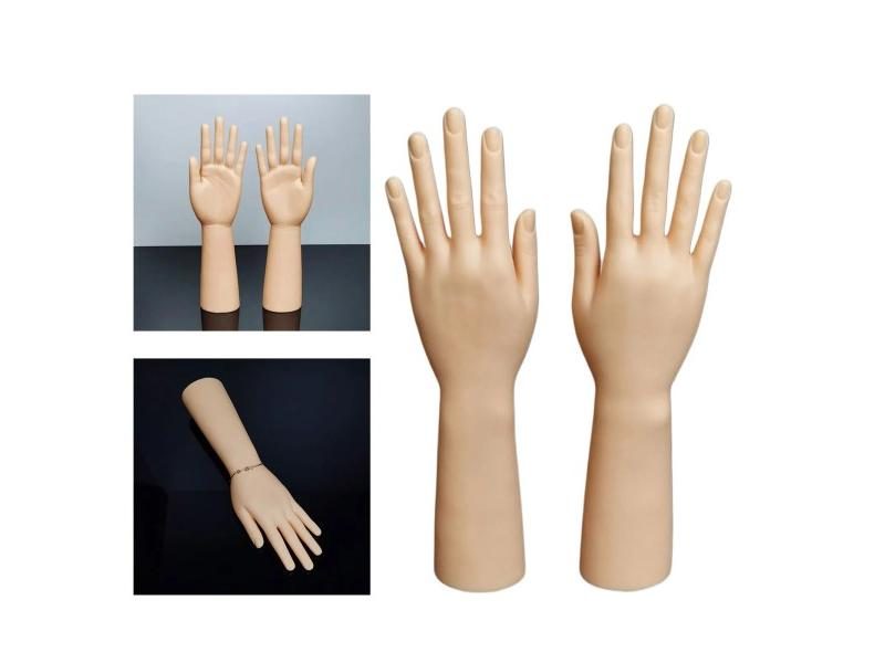 Female Mannequin Hand Jewelry Display Holder For Rings Watch Carousel 2