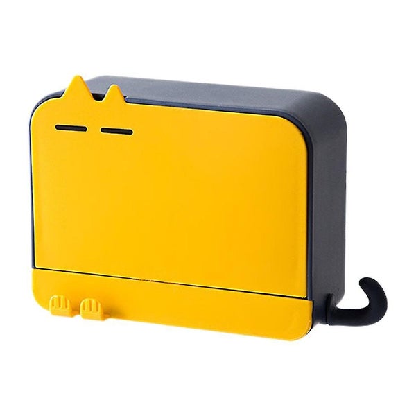 Waterproof Soap Dish Holder Wall mounted Adhesive Bar Soap Holder With Hook Carousel 1