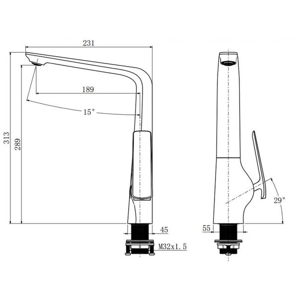 Kitchen Mixer Tap - Clearance Was Price $219 Carousel 7