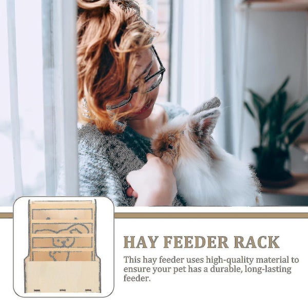 Chinchilla Cage Accessories Bunny Hay Holder Rabbits Hay Container Bunny Hay Fe Carousel 2