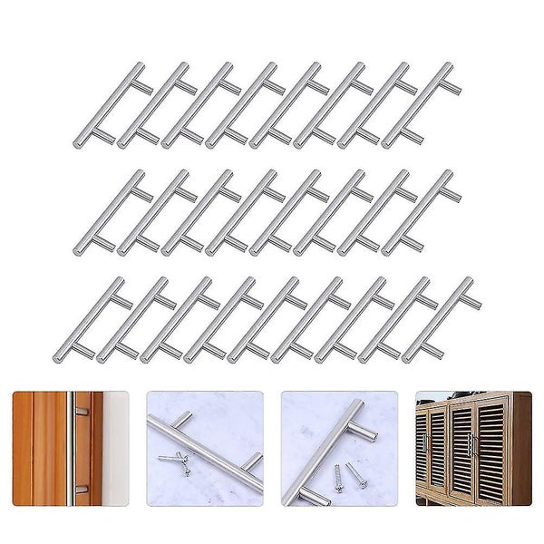 30pcs Stainless Steel Door Knobs Cupboard Pull Handles Cabinet Pulls For Home Carousel 2