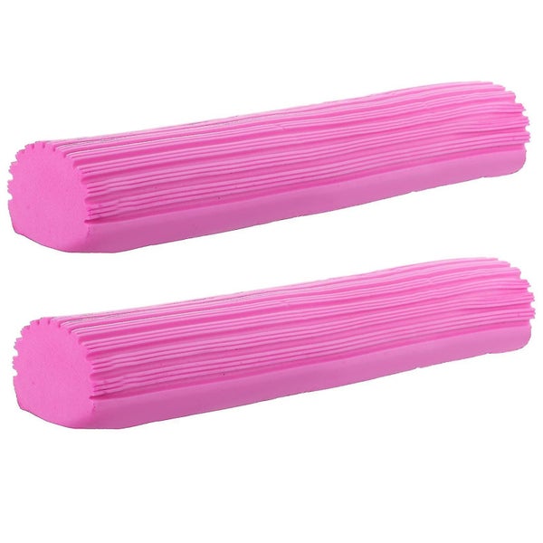 2pcs Sponge Mop Refill Sponge Mop Head Replacement Water Absorption Mop Heads Carousel 2