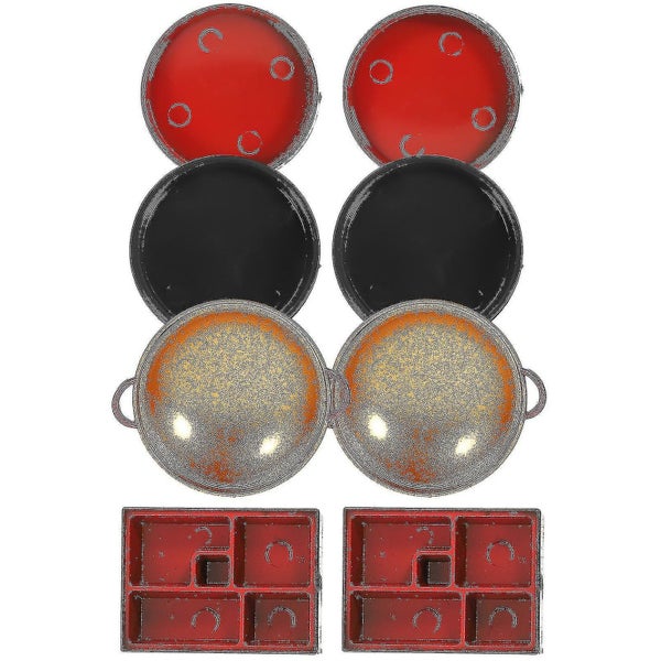 8pcs Doll House Miniature Decoration Doll House Plate Miniature Kitchen Tablewa Carousel 2