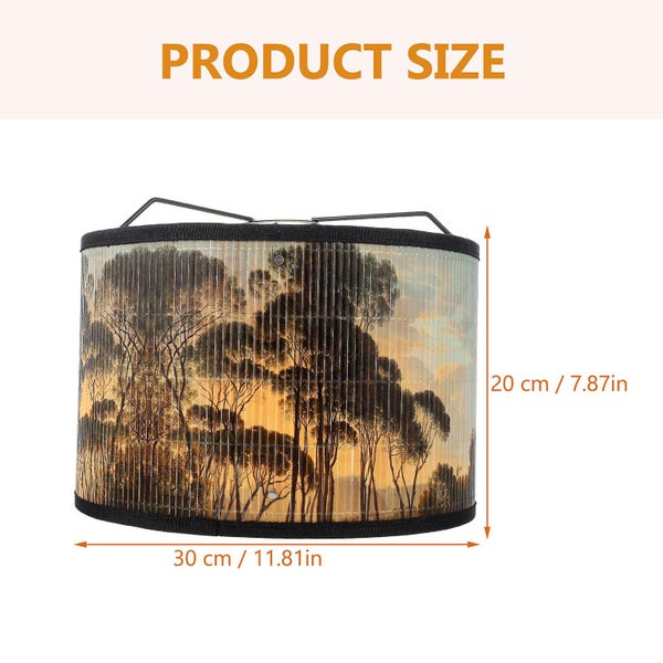 Woven Lamp Shade Vintage Lamp Shades Lamp Shades Table Lamps Bamboo Pendant Lig Carousel 3