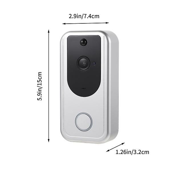 1pc Wifi Smart Doorbell Household Video Doorbell Useful Video Doorbell Carousel 4