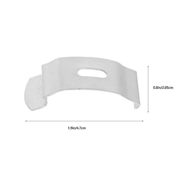 20pcs Curtain Fixed Plates Diy Curtain Accessories Metal Repair Plates Replacem Carousel 3