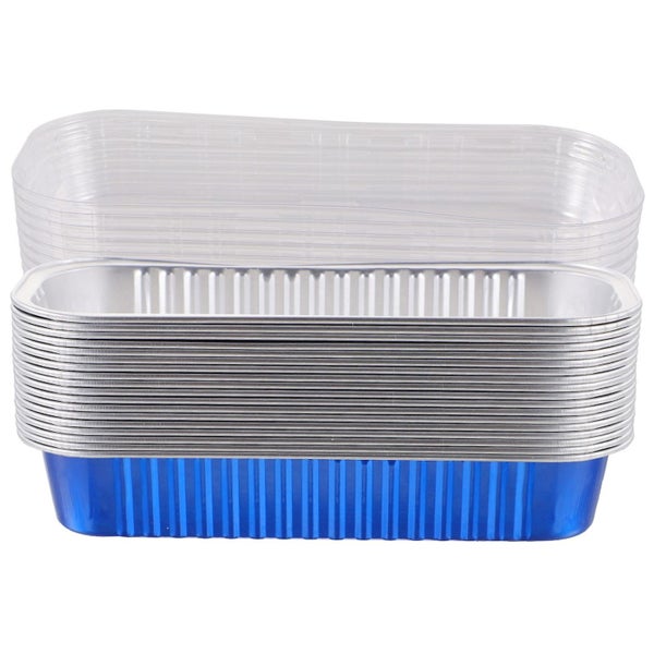 20pcs Aluminum Foil Loaf Pans Mini Bread Pans Disposable Aluminum Foil Mini Loa Carousel 1