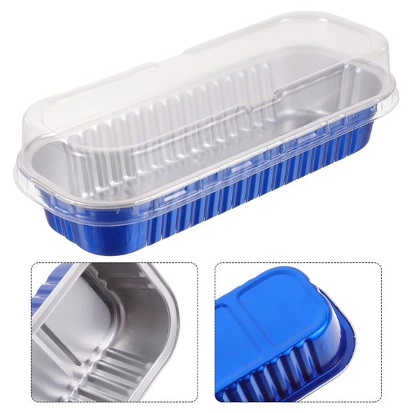 20pcs Aluminum Foil Loaf Pans Mini Bread Pans Disposable Aluminum Foil Mini Loa Carousel 3