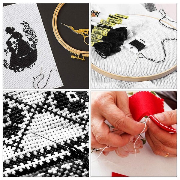 24 Pcs Friendship Bracelet Kits Embroidery Floss Handcrafted Embroidery Thread Carousel 3