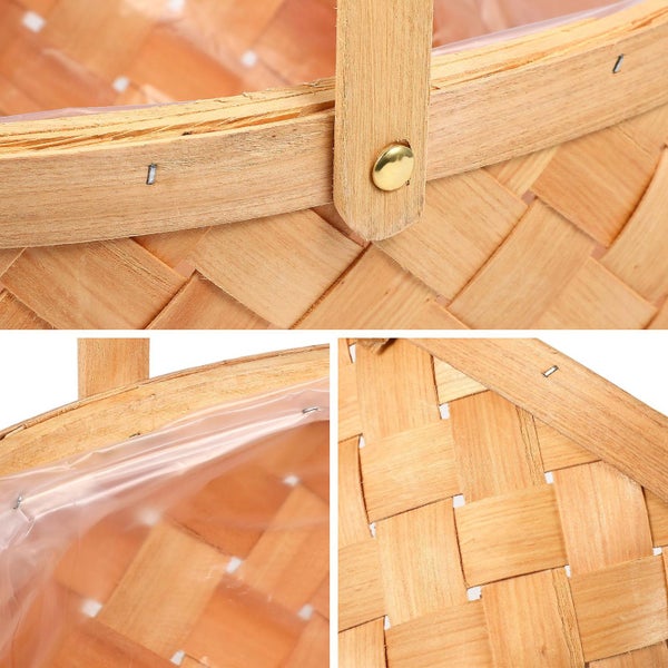 Woven Storage Baskets Handmade Woven Basket Woven Basket Storage Wooden Storag Carousel 2