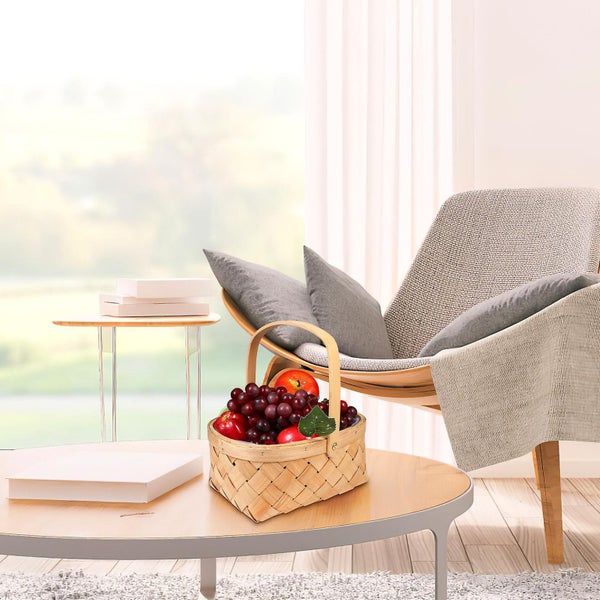 Woven Storage Baskets Handmade Woven Basket Woven Basket Storage Wooden Storag Carousel 3