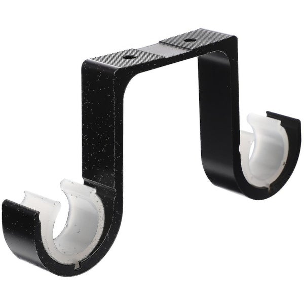 Ceiling Mounted Curtain Rod Bracket Aluminum Alloy Double Curtain Rod Bracket Carousel 1
