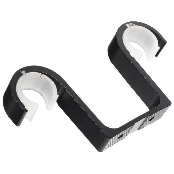 Ceiling Mounted Curtain Rod Bracket Aluminum Alloy Double Curtain Rod Bracket Carousel 2