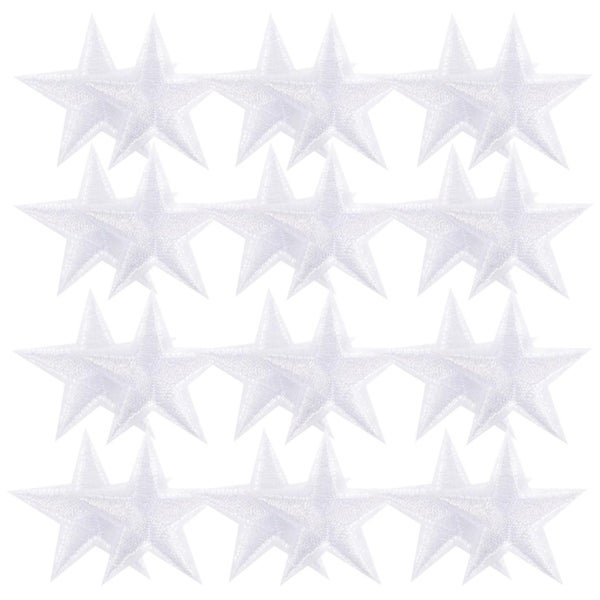 30pcs Star Embroidered Patches Star Iron On Patches Star Patches Clothing Acces Carousel 2