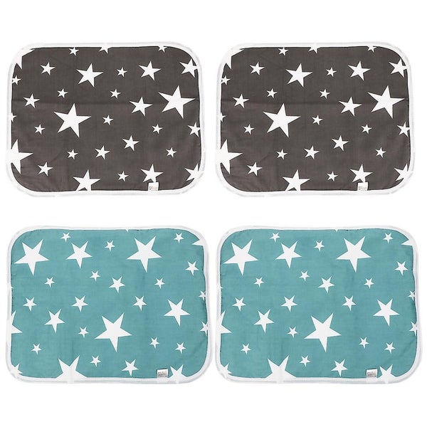 4 Pcs Waterproof Bed Pads Dog Household Bunny Liner Bedding Hamster Rabbit Pee Carousel 1